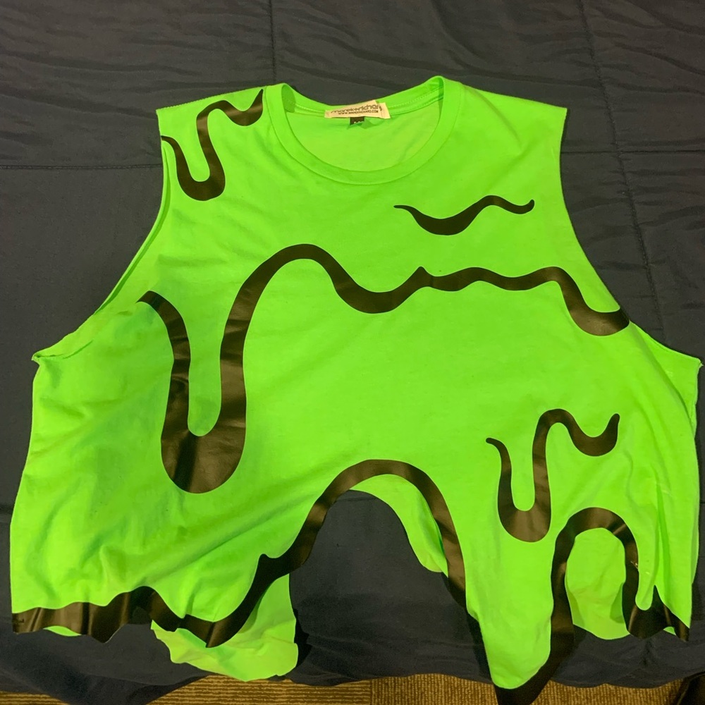 Slime 3D Crop Top